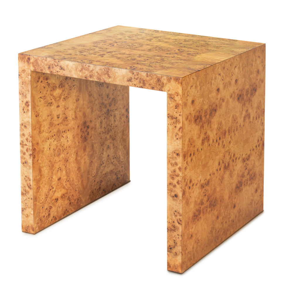 QUINCY End Table, BURL
