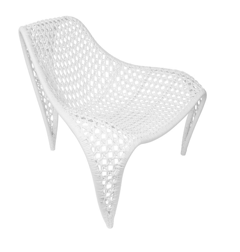 WING, Occasional Chair, White