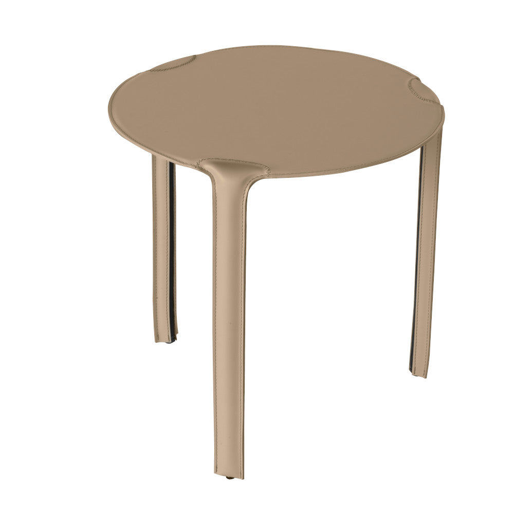 LIBRO Accent Table, Small, Taupe
