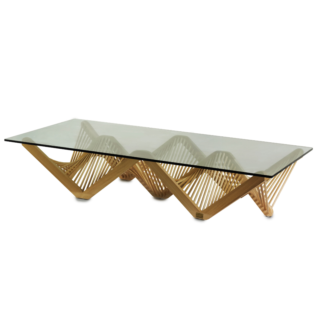 GEO, Rectangle, Cocktail Table, Natural