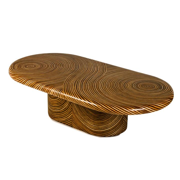 SHOWTIME RIBBON (Cocktail Table, Oval)